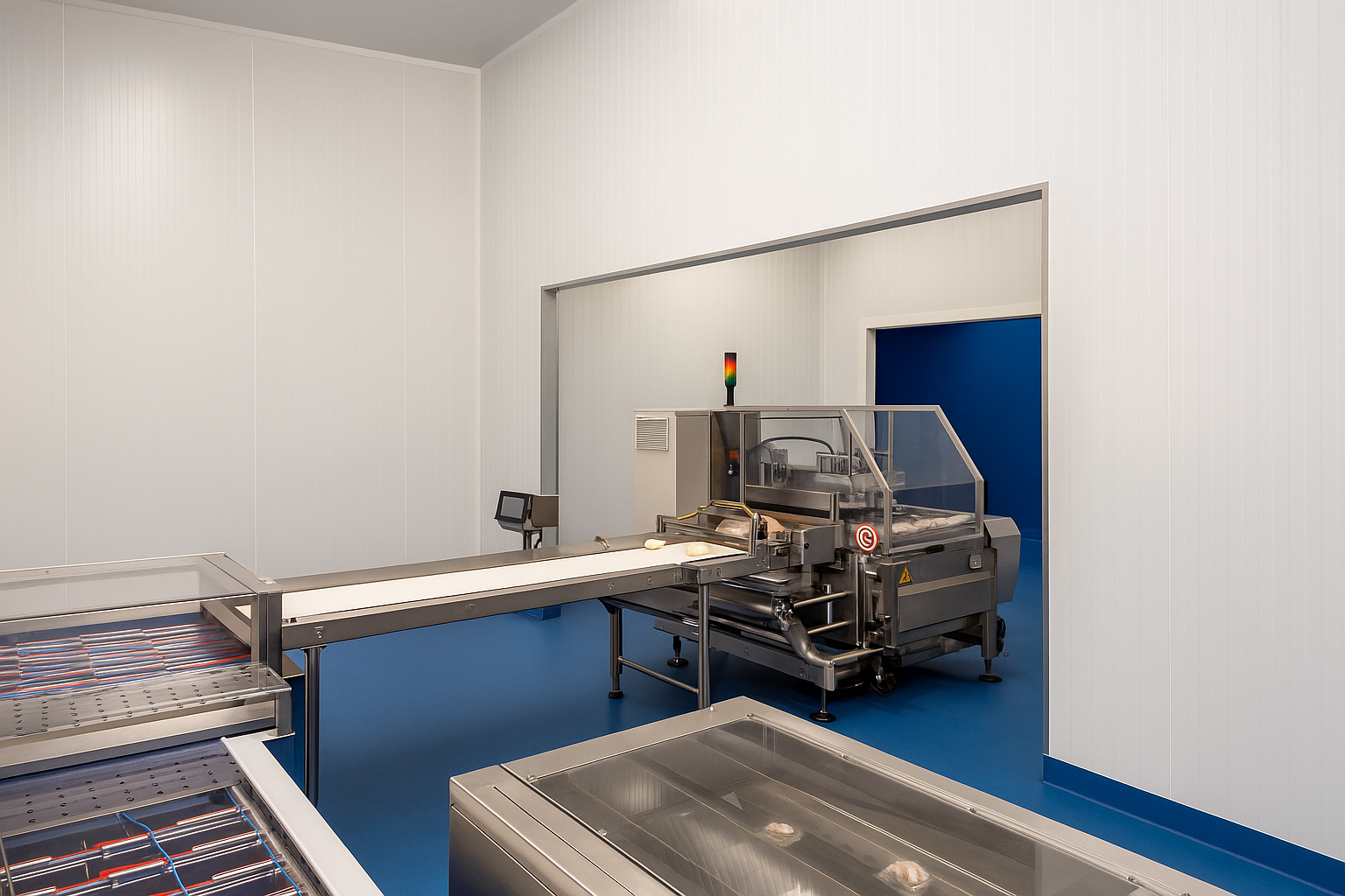 Ligne de conditionnement automatisée Mil Foods